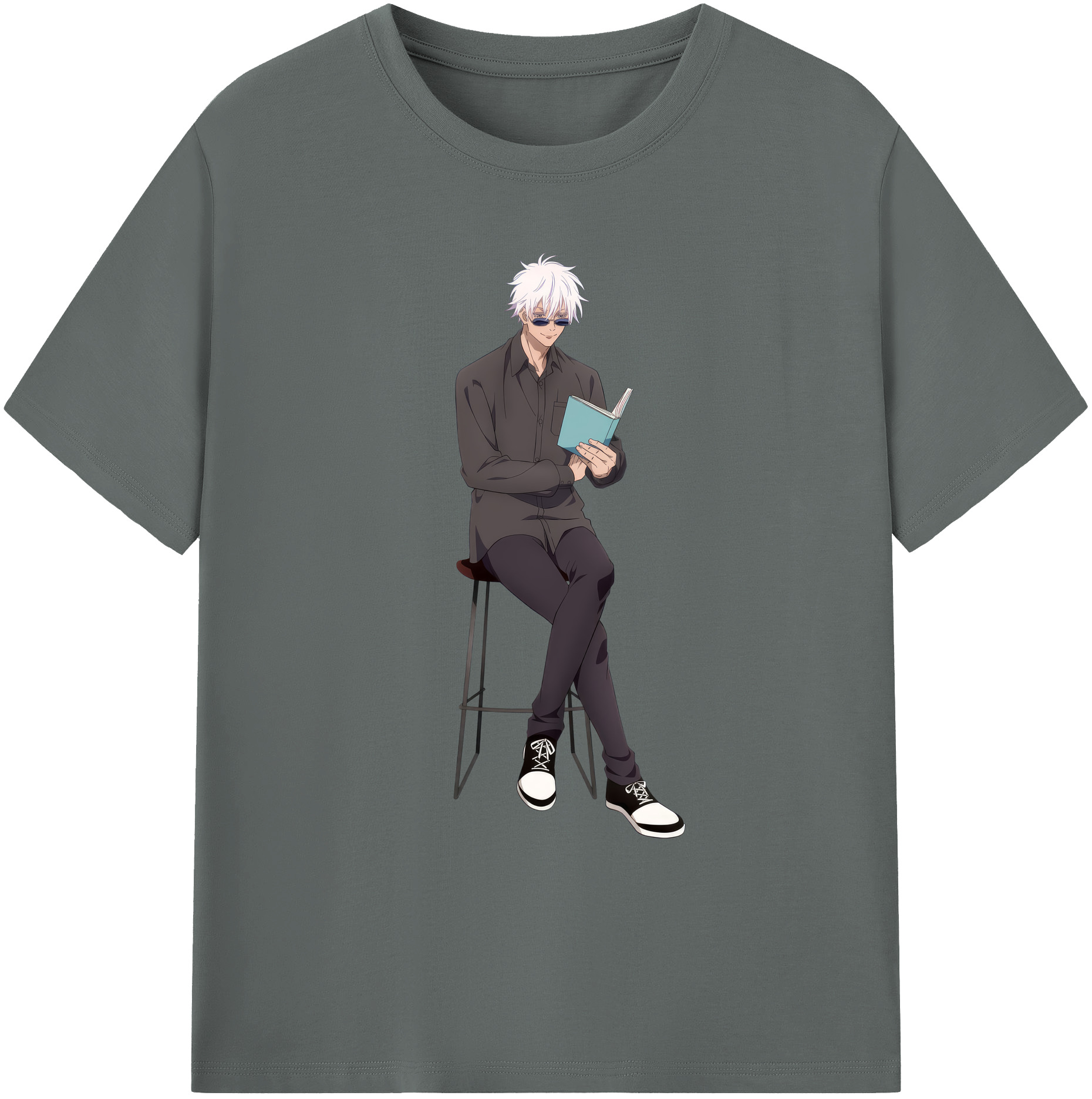 （画像用） 呪術廻戦 Jujutsu Kaisen 綿100％ メンズ半袖Tシャツ｜肌触りやわらか＆通気性